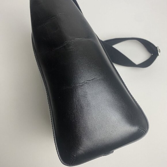 Everlane Form Bag Black Leather Crossbody Bag Minimalist Structured - Picture 8 of 12